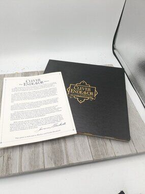 Clever Endeavor Game Board Replacement Board Only And Instructions Rules 1989